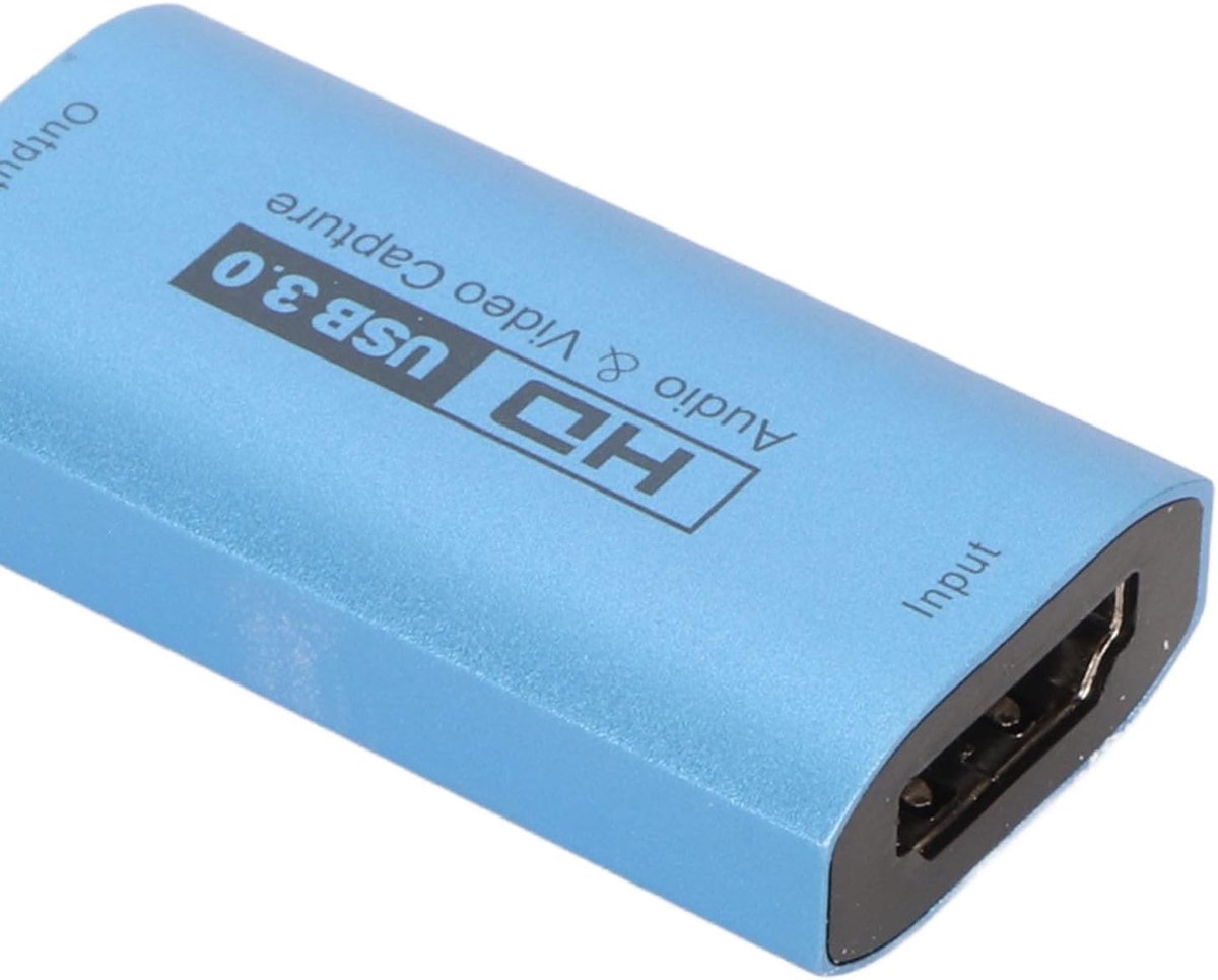 Video Capture Card HD Multimedia Interface USB3 0 A M 1080p 60fps Video Capture Recorder voor een PS3 Laptop -Streaming -Gaming Ultra Latentie -Plug Play Aluminium behuizing thumbnail 3