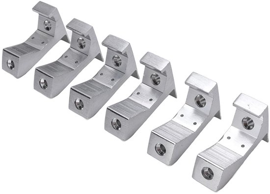 Reparatieset voor Piepende Vloeren Eenvoudig Te Gebruiken Oplossing voor Ruisonderdrukking voor Thuis 6 Beugels voor Familiehouten Ondervloeren van 5/8 Inch of Dikker — afbeelding 4