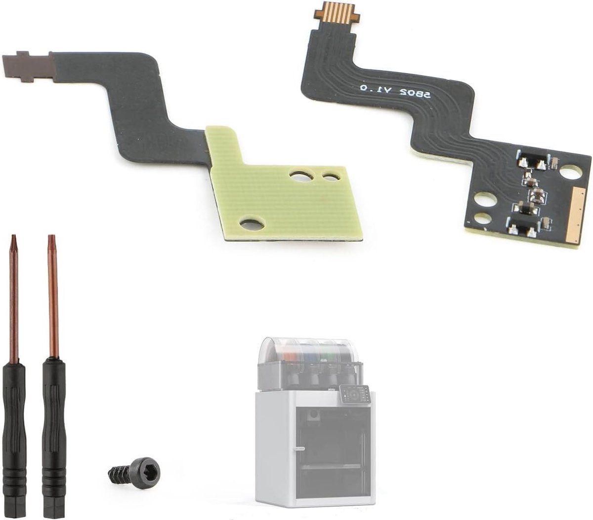 Extruder Filament Sensor - Hall Switch Board - 3D Printer Onderhoud - Contactloze Detectie