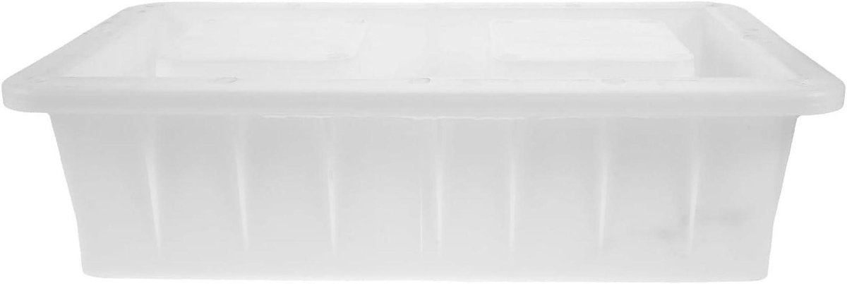 Betonsteen mal - Gietvorm Schuttingsteen - Tuin Muren Bouwen - Herbruikbaar Dubbel Gat - 46.5 x 26.2 x 12.5 cm