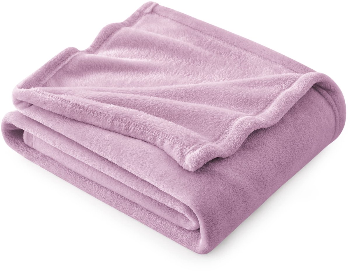 Dailygoods- Fleecedeken 150x200 cm - Warme Zachte Deken - Kleine Bankdeken - Woondeken/Knuffeldeken - Lichtgewicht Pluche - Elegante Kleur