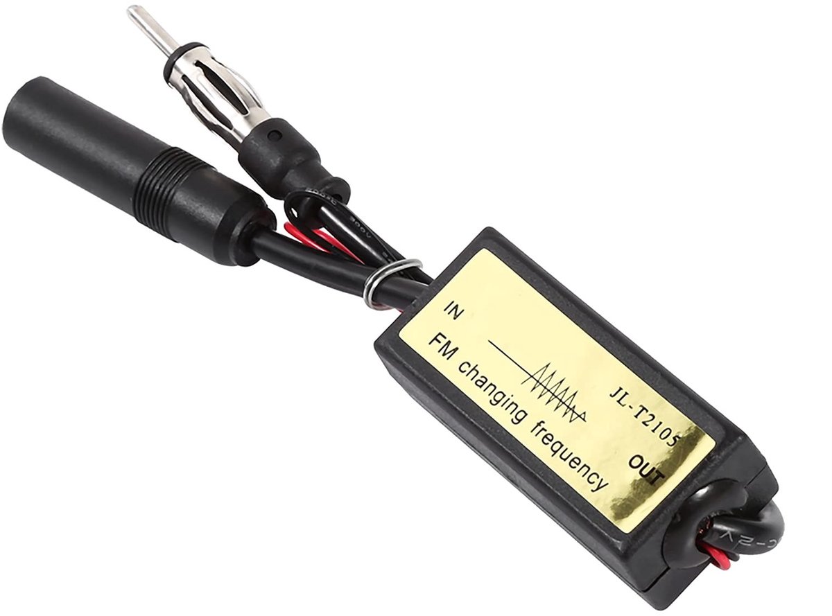 Dailygoods- FM Frequentieomvormer - Antenne Converter - Radiofrequentieomvormer - Voor Japanse Auto's - Professionele Kwaliteit - Duizenden Kilometers Begeleiding - Radio Converter