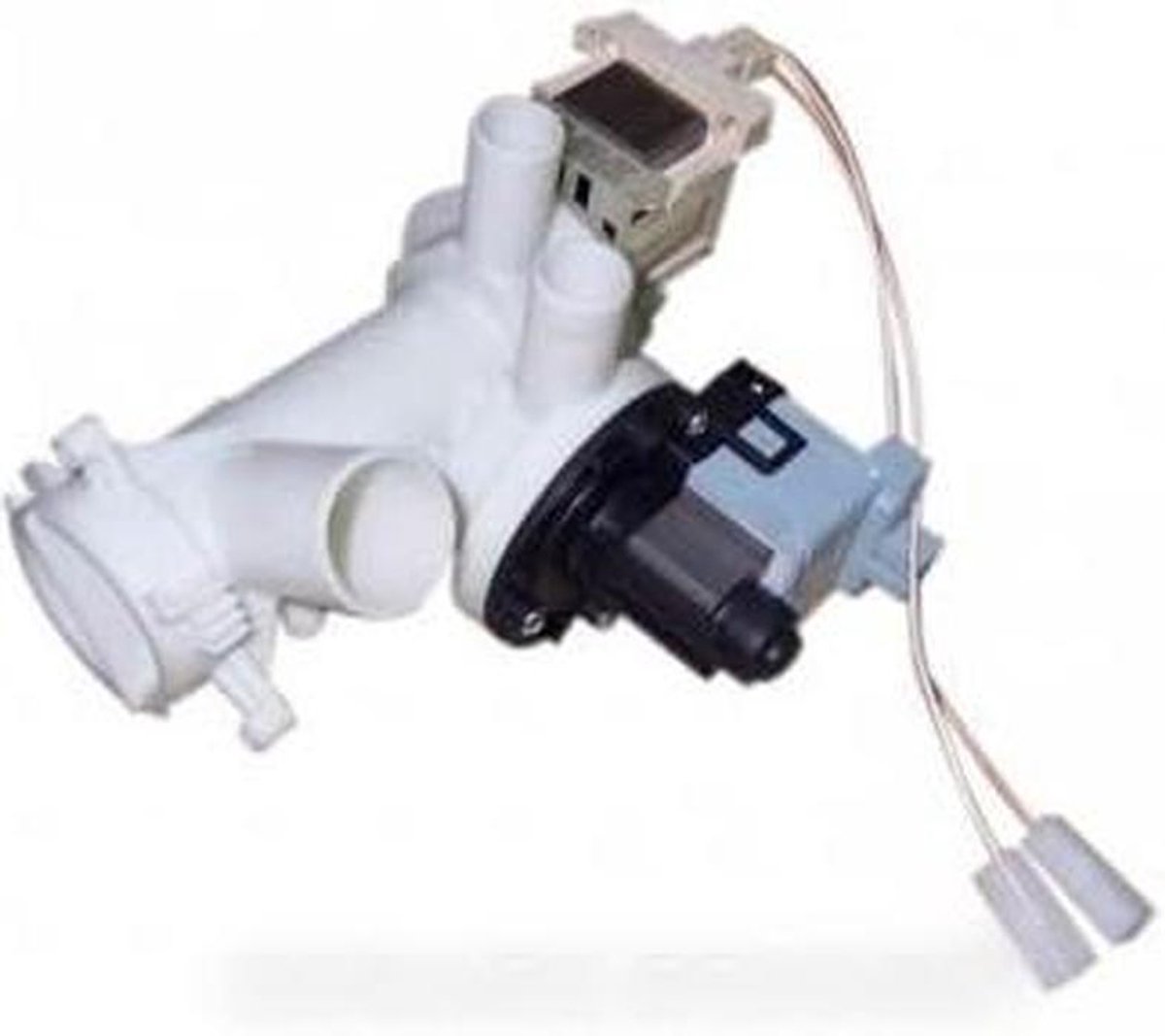 Afvoerpomp Set Wasmachine Pomp Apparaat Reparatie Origineel Onderdeel Standaard Maat Zwart