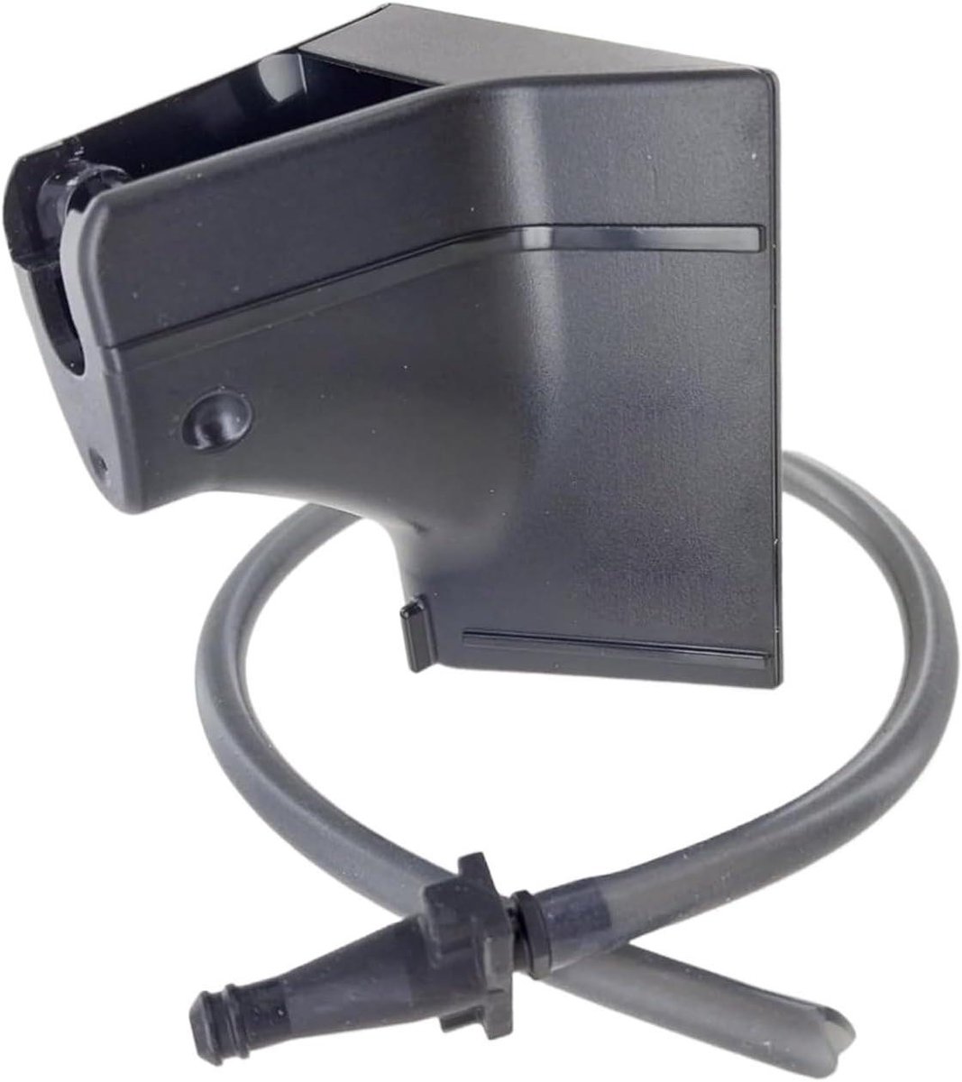 Koffiemachine Connector Melkopschuimer Buis Luxe Koffie Bereiden Vaatwasserbestendig 9 x 7 x 7 cm Zwart