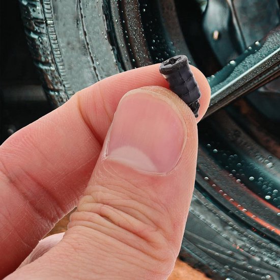 Bandenreparatie Schroeven - Lekke Band Herstel - Snelle Zelfservice - Duurzaam Rubber - 10 Stuks - Multi — afbeelding 2