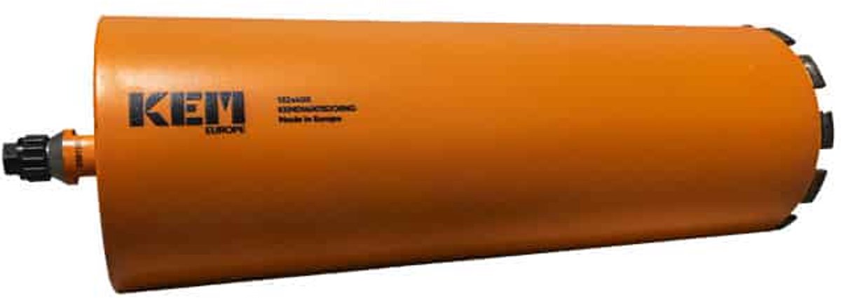 KEM DDS-W Diamantboor nat dikwandig – 1/2” x 400 mm – Ø42-162 mm