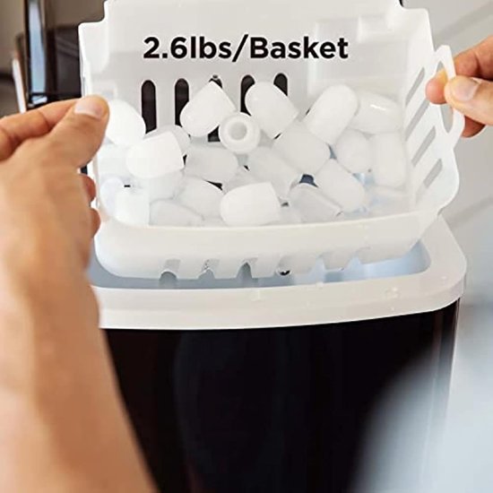 IJsblokjesmachine - IJsmaker - Dranken Koelen - Zelfreinigend - 2 Liter - Zilver — afbeelding 5