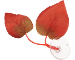 Vis Rustblad - Aquarium Decoratie - Vissen Verblijf - Met Zuignap - 105 cm - Multi