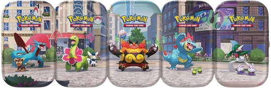 Pokémon Mega Evolution Chaos Rising Lumious City Mini Tin