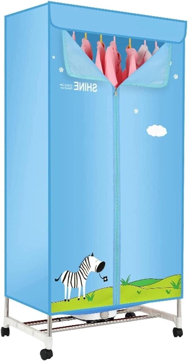 Kledingdroger Kast Drogende Kast Kleding Drogen Dubbellaags Ontwerp 15 kg Capaciteit Wit