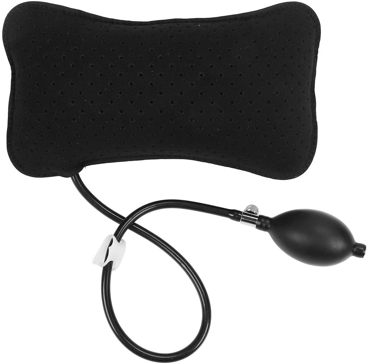 Dailygoods- Lendensteunkussen Draagbaar - Opblaasbaar - Wasbaar - Ademend - Stevig - Comfortabel - Rugkussen