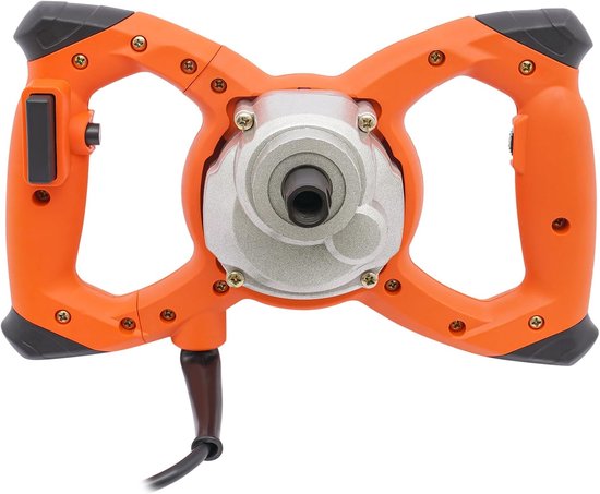 Elektrische Mixer - Krachtige Roerder - Materiaal Mengen - 6 Snelheden Instelbaar - 2100W Vermogen - Oranje — afbeelding 4