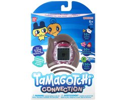 Tamagotchi Connection Pink Glitter – Interactief Virtueel Huisdier met Infraroodverbinding – Groot Scherm in het Frans – 6 Minigames – 50 Personages om Vrij te Spelen – Speelgoed voor Kinderen vanaf 6 Jaar – Bandai - 43416