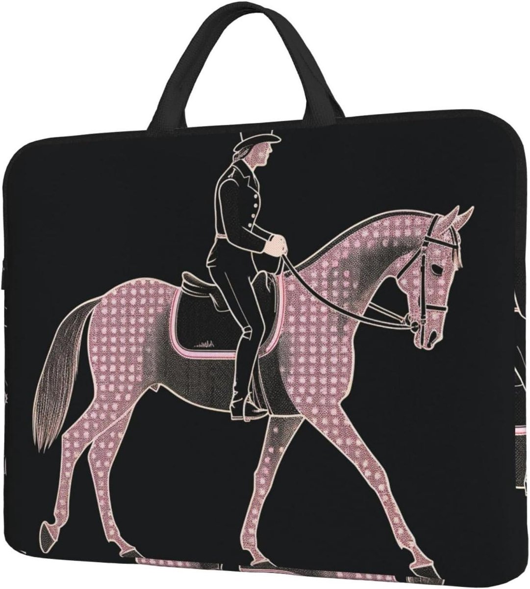Laptop Sleeve - Computer Tas - Veilig Vervoer - 360° Bescherming - 14 inch - Zwart