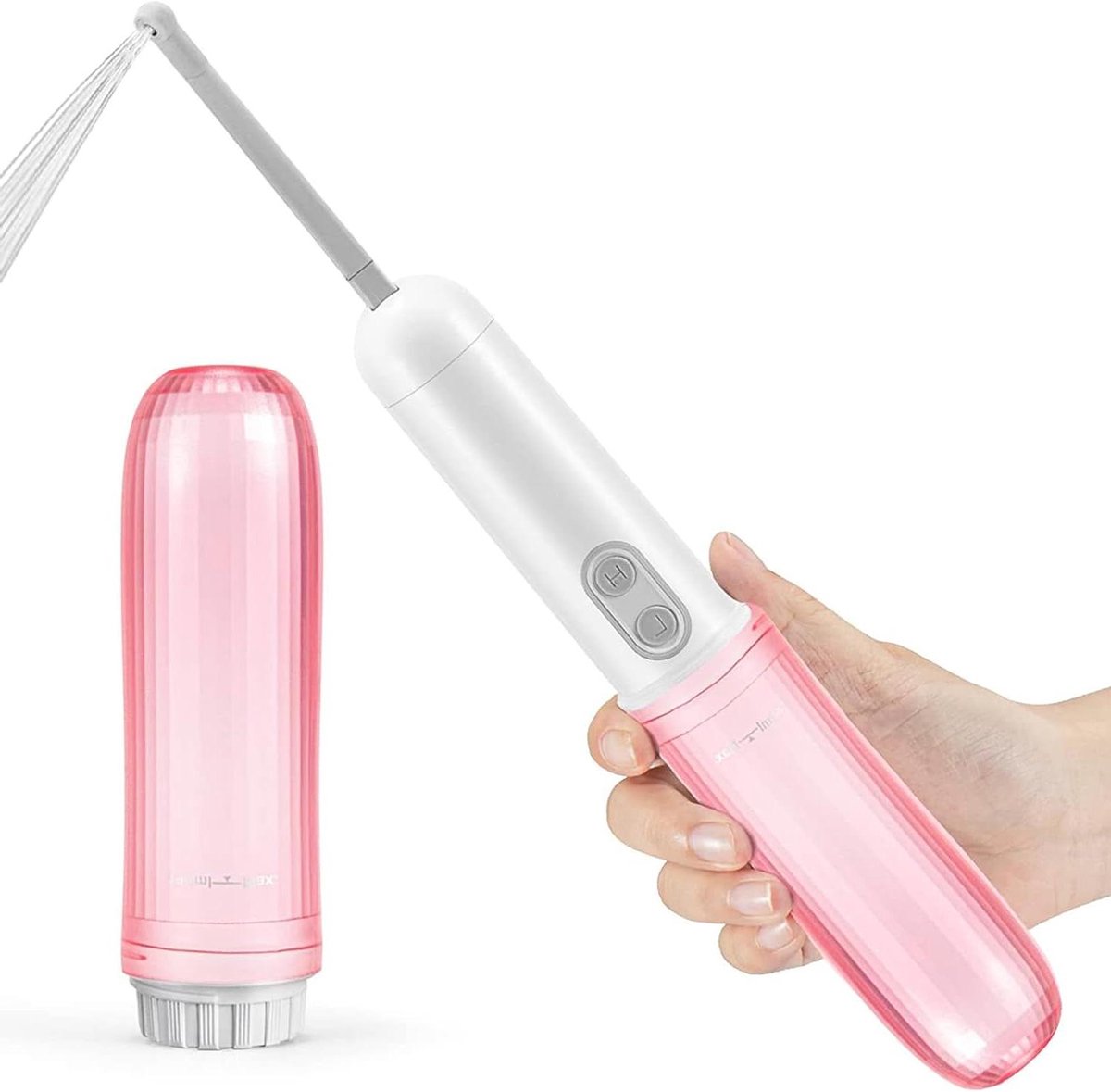 Elektrisch Reisbidet - Opvouwbare Toiletsproeier - Persoonlijke Hygiëne - 3 Spoelmodi - 150 ml Fles - Wit