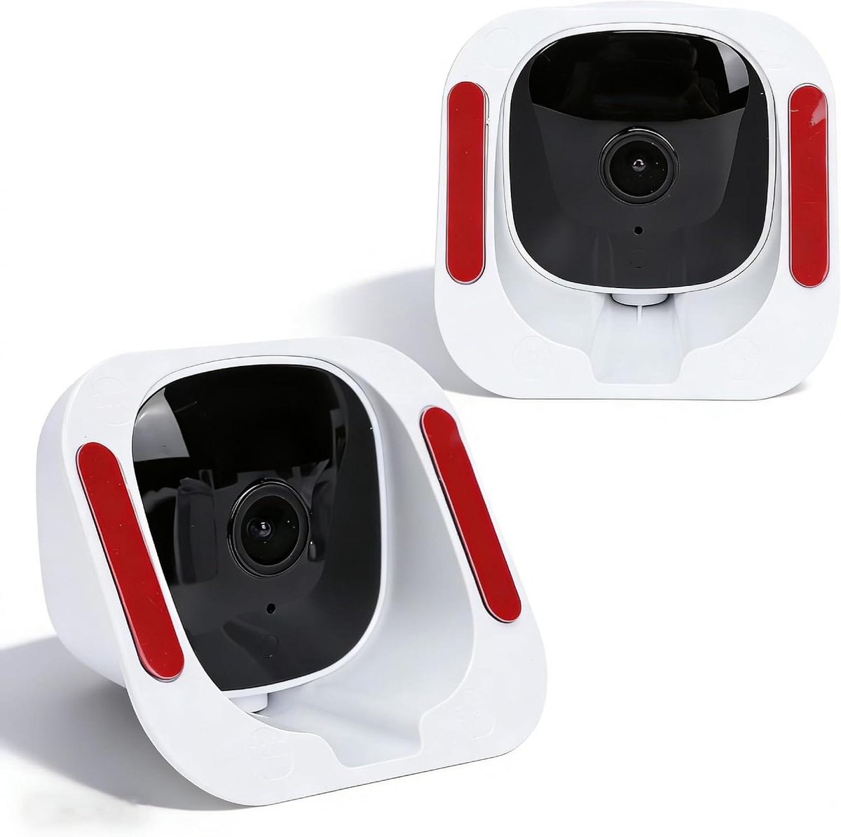 Raambeveiligingscamera's - Binnen camera's - Huisbeveiliging - Installatie zonder boren - 4MP 2K resolutie - Wit