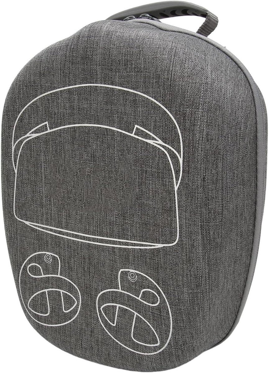 Reis Pouch VR Headset - Opberghoes Beschermhoes - VR Uitrusting Opbergen - Schokbestendige EVA Constructie - Perfecte Pasvorm - Zwart