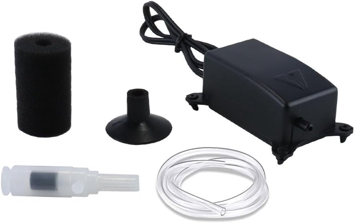 Draagbare interne aquariumfilter, mini multilayer krachtfilter voor aquariums, geschikt voor spons, set van 3, ideaal voor helder water en optimale filtratie
