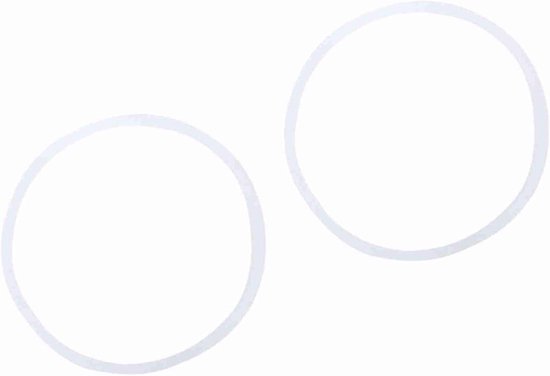 Rubberen Afdichting Pakking Ringen voor 600 W Juicer - 2PCS Vervangende Siliconenafdichtingen voor Extractorbladen en Deksels, Duurzaam en Flexibel — afbeelding 2