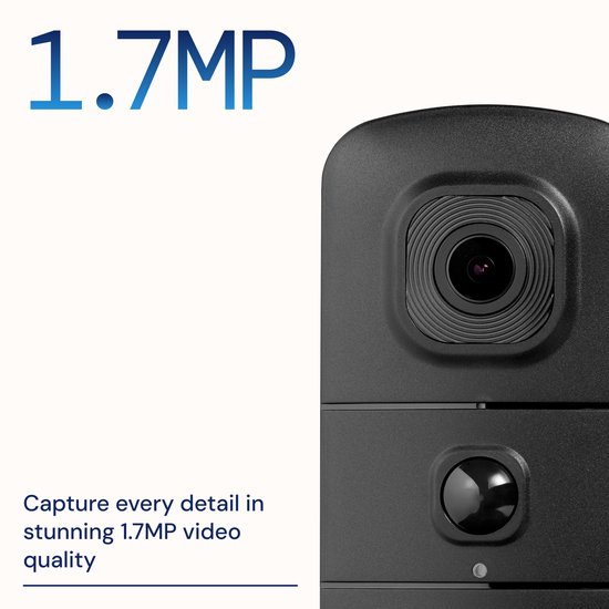 Swann EVO Video Deurbel - Slimme Video Deurbel - Inclusief Chime - SwannShield™ AI Voice Assistant - 2K ultra HD video - Accu - Nachtvisie - Geen Abonnement van Merkloos — afbeelding 4