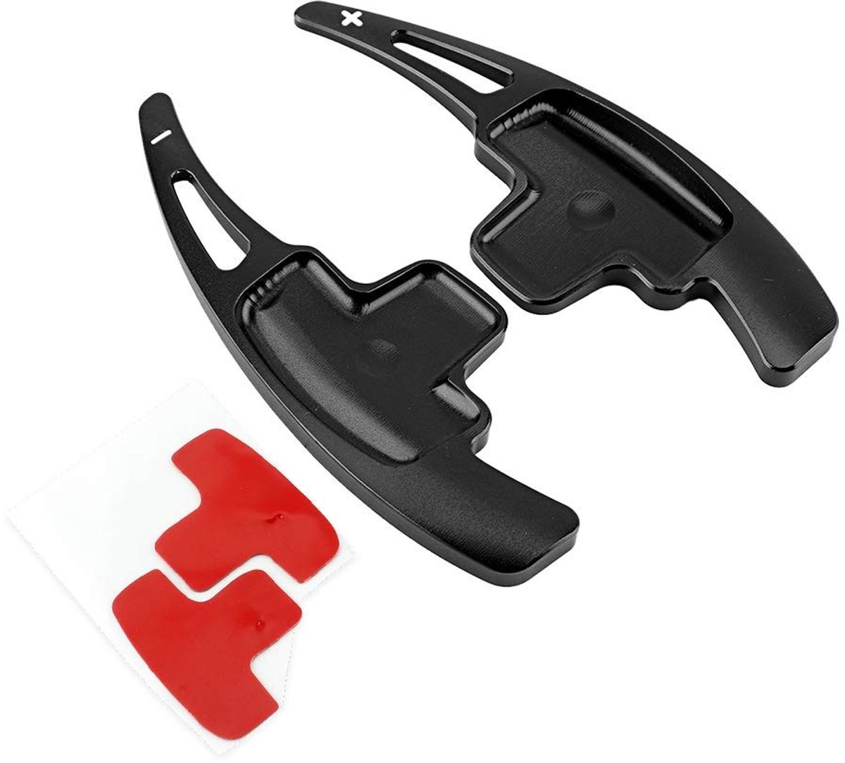 Dailygoody - Stuurwiel Paddle - Aluminium Schakelpaddles - Duurzaam en Lichtgewicht - Zwart - Geschikt voor A B E R M Klasse - Stijlvolle Auto Ac