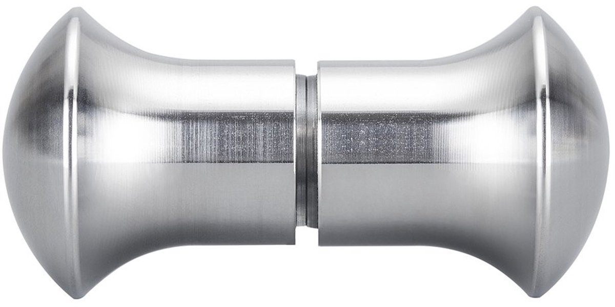 Dailygoody - Douchedeurknop - Hoogwaardige deurknop - 30 mm diameter - Stalen handgreep - Ideaal voor badkamer en keuken - Modern design