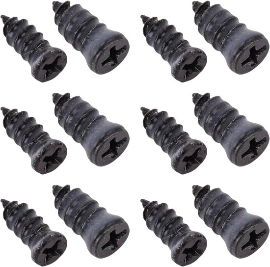 Bandenreparatie Spijkers - Rubberen Schroeven Set - Lekke Banden Repareren - Hoge Hardheid Rubber - 120 Stuks - Zwart — afbeelding 4