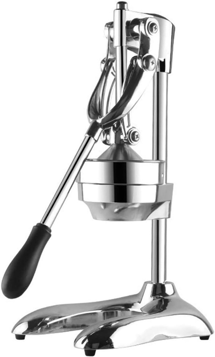 Handmatige Citruspers - Fruitpers Juicer - Sap Maken - Groot Fruit Diameter - 5 Inch - Zilver