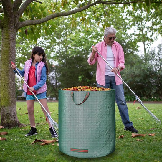 Tuinafvalzakken - Groenafvalzakken Tuinzakken - Tuinonderhoud - Scheurvast Waterdicht - 60L 45cmx38cm - Groen — afbeelding 2