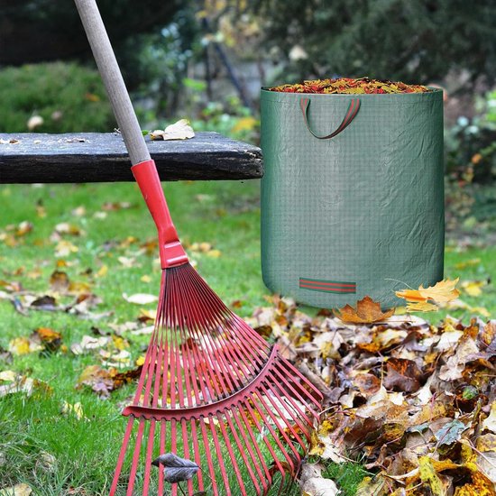 Tuinafvalzakken - Groenafvalzakken Tuinzakken - Tuinonderhoud - Scheurvast Waterdicht - 60L 45cmx38cm - Groen — afbeelding 3