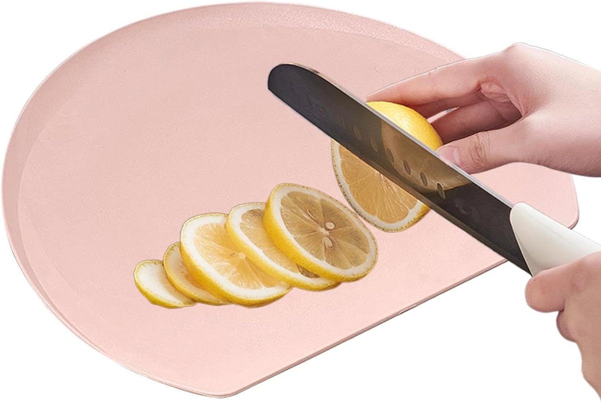 Snijplanken - Keukenplanken - Voedselbereiding - Vaatwasserbestendig - 35 x 29 cm - Roze