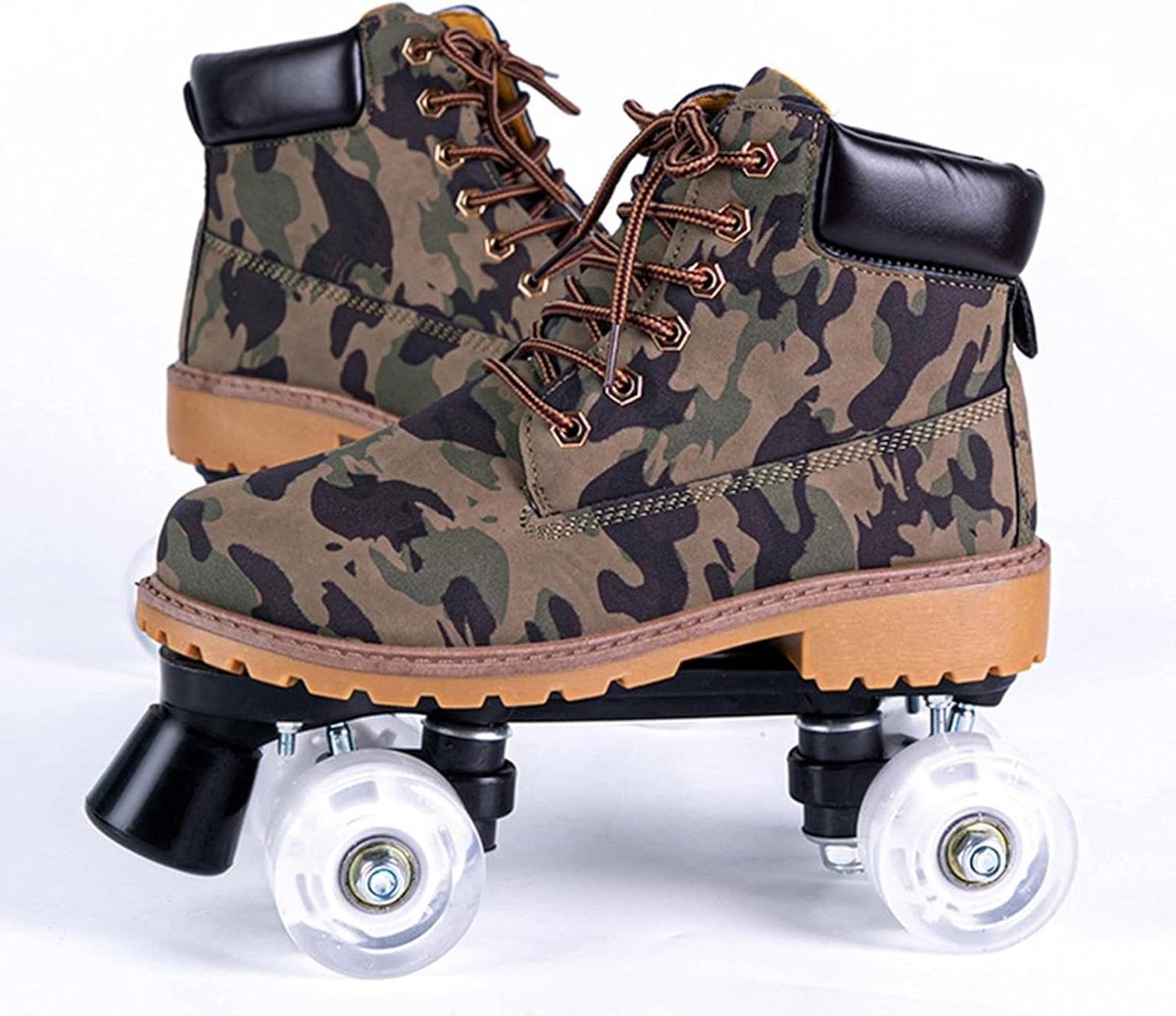 Klassieke Rolschaatsen Dubbelrijige Skates Recreatief Skaten Veilig en Stabiel Ontwerp – Niet gespecificeerd