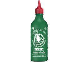 Flying Goose Sriracha chilisaus Soju smaak 12 x 455 ml