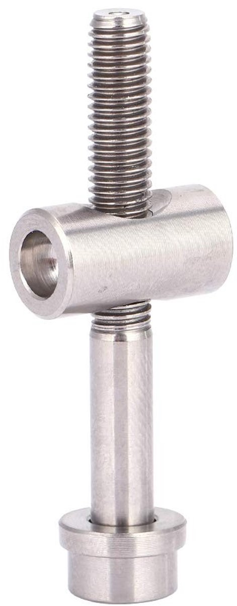 Dailygoody - Fiets zadelpen boutschroef - Titaniumlegering - Vaste verbinding - Kleur titanium - Vervangingsaccessoires - Geschikt voor fietsen - M5 x...