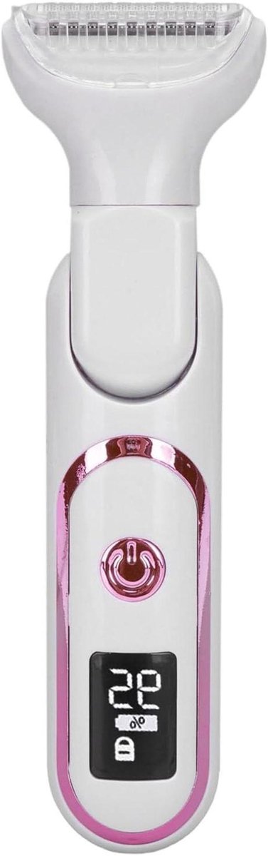 Elektrische Tondeuse - Lichaamshaar Trimmer - Persoonlijke Verzorging - 5-in-1 Multifunctioneel - 20 x 13 x 4 cm - Zwart