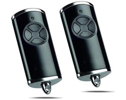 Garagedeuropener 868,3 MHz, geschikt voor Hörmann BS HSM4 HSE2 HS1 HS4 HSZ1 HSZ2 garagedeurafstandsbedieningen, tweedelige handmatige zender.