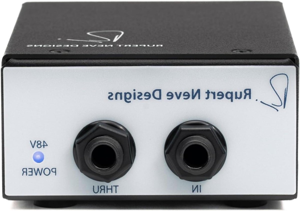 DI Box - Audio Interface - Muziek Opnemen - Klasse A Schakeling - Compact Formaat - Zwart
