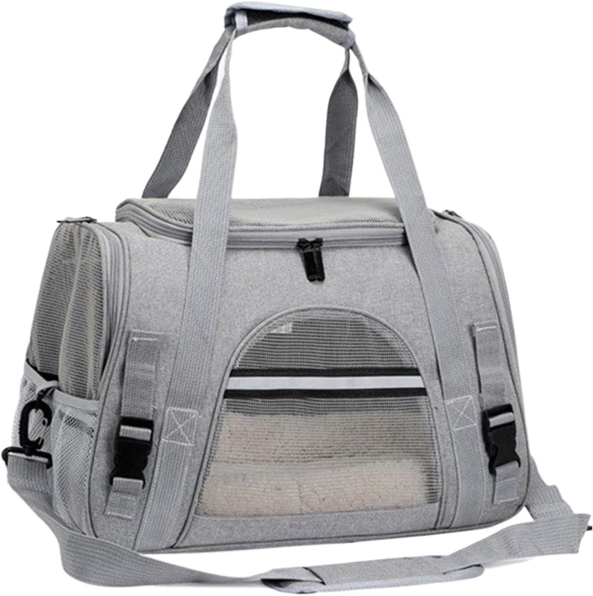Huisdieren Draagtas - Reistas Kat Puppy - Reizen met Huisdier - Veelzijdig Opbergvak - 46 x 20 x 1 cm