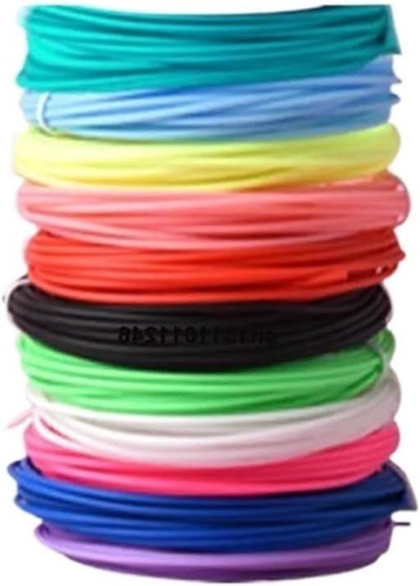 3D Printer Filament - PLA Filament - 3D Tekenen - Biologisch Afbreekbaar - 175 mm 50M - Willekeurig