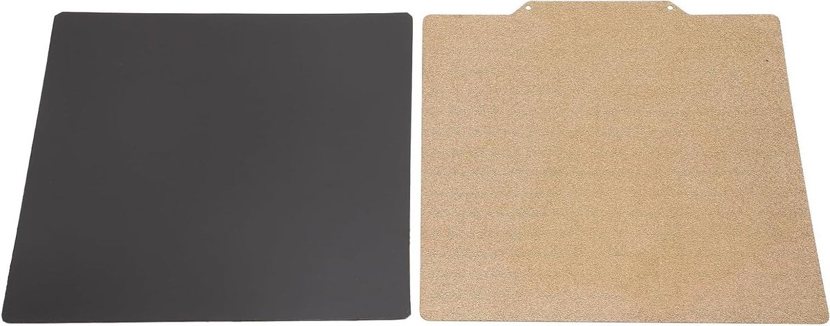 PEI Veerkrachtige Staalplaat 200 x 200 mm voor 3D Printer - Dubbelzijdig Printplatform, Bouwplaat en Verwarmde Basis