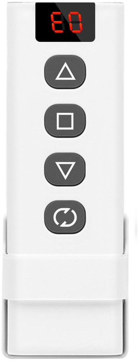 Draadloze afstandsbediening met 4 knoppen voor diverse accessoires en apparaten