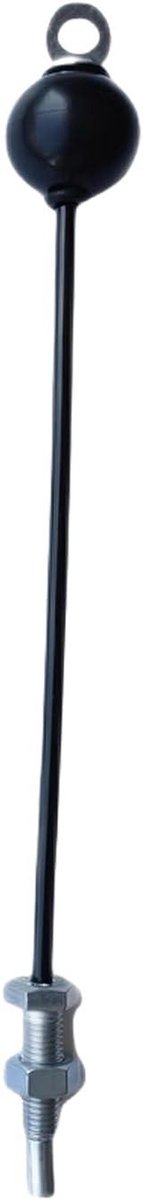 Fitness Kabel - Katrol Touw - Kracht Training - PU Gecoate Staalkabel - 5mm Diameter - Zwart