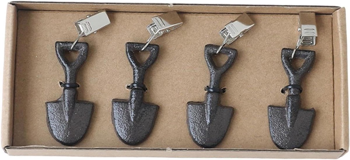 Tafelkleedgewichten - Windclips - Buiten Stabiliseren - Schepvormig Design - 4 Stuks - Metaal
