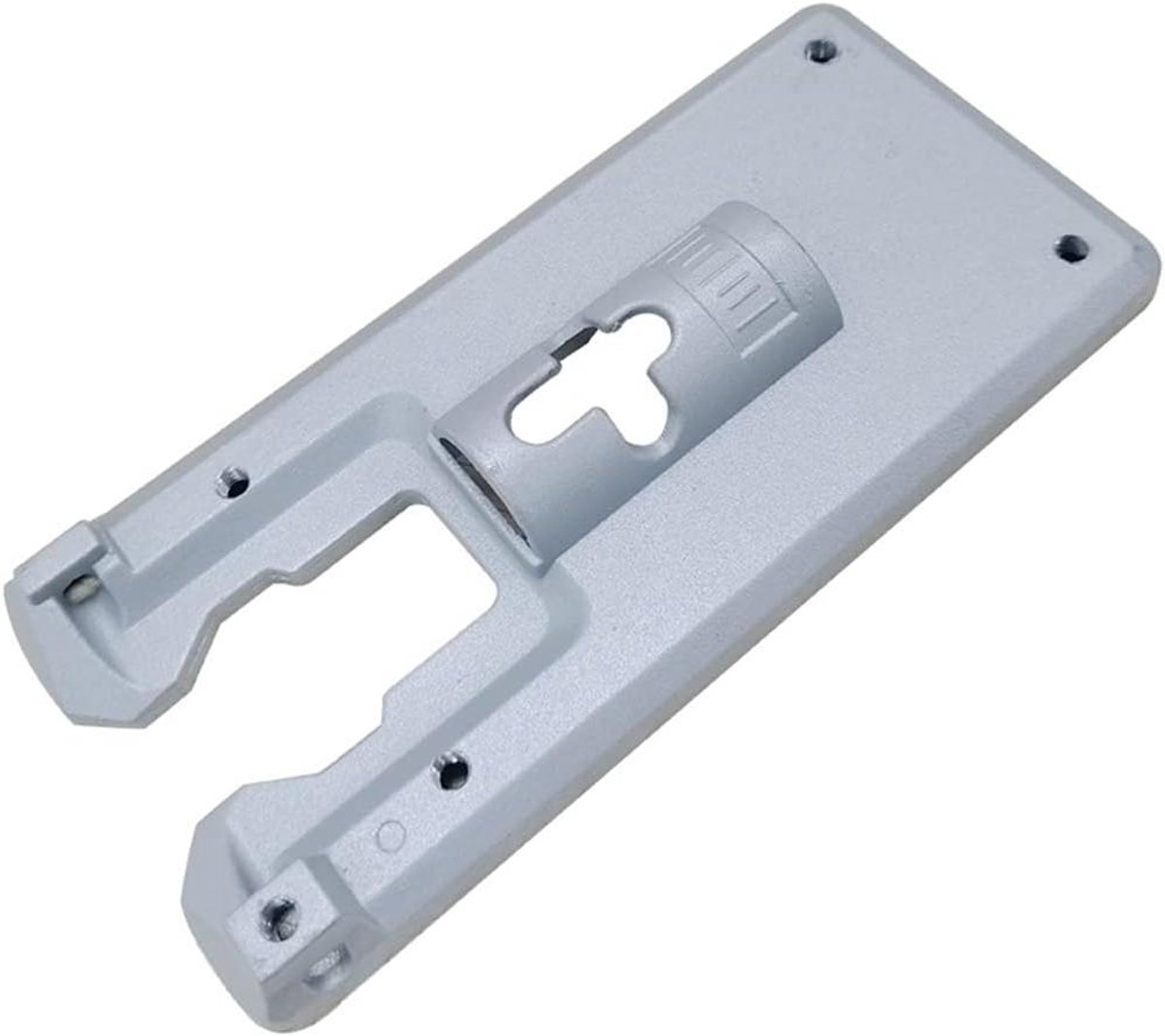 Aluminium Base Plate - Jig Accessoire - Gereedschap Ondersteuning - Stevig en Stabiel - 154 mm - Zilverkleurig