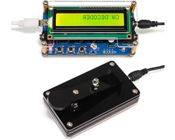 Morse Code Decoder Kit - CW Trainer - Hobby Elektronica - Met Digitale LCD