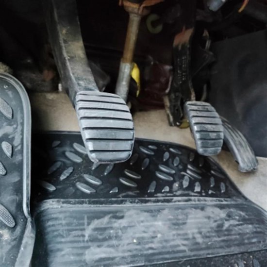 Pedaalhoezen Auto - Rem Koppeling - Verbeterde Grip - Antislip Rubber - 2 Stuks - Zwart — afbeelding 4