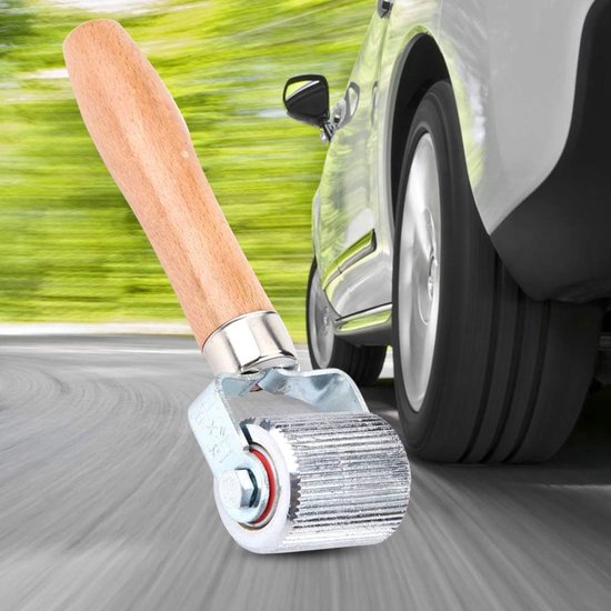 Bandenreparatiegereedschap - Patch roller - Band repareren - Houten handvat - Groot formaat - Niet gespecificeerd — afbeelding 4