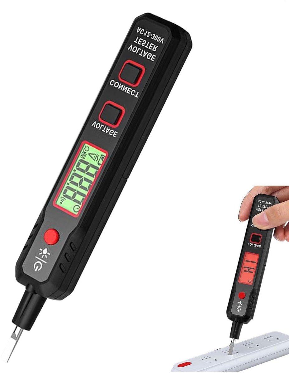 Spanningstester - Stroomtester Spanningsdetector - Circuit Detectie - LED Verlichting - 18 cm - Niet gespecificeerd