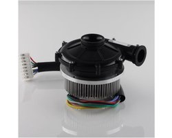 Radiale ventilator - Centrifugaal blazer - Lucht circulatie - Hoge druk turbine - 12V - Zwart