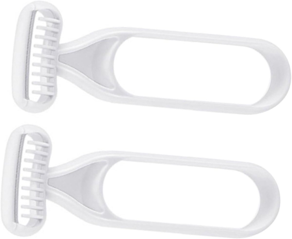 Okselscheerapparaat Voor Vrouwen - Lichaamshaartrimmer Set - Gladde Huid - Soepel Glijdend Ontwerp - 2 Stuks - Grijs